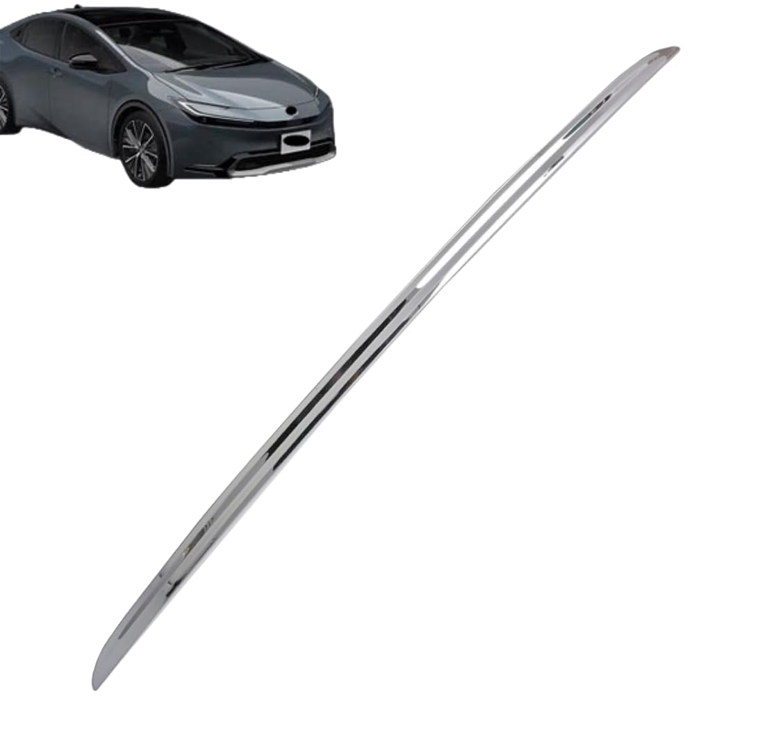 上質「トヨタ?新型プリウス に対応品 For 5代目 60系 ZVW60 ZVW65 MXWH60 MXWH65 2023年1月〜」専用車種 ドレスアップ カスタム アクセサリー 高級 ステンレス製 （シルバー）1P 外装 テールゲートモール トランクリッドカバー ドアフレーム ガ—ニッシュ 装飾