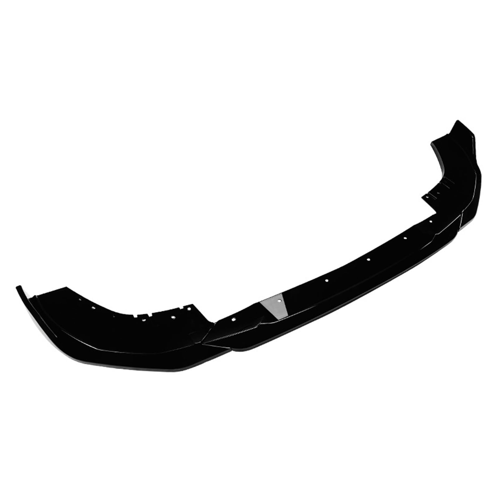 車用フロントバンパースプリッター リップスポイラー ボディキット BMW 2シリーズ G42 2ドア クーペ M Sport 2022-2024対応 ブラック