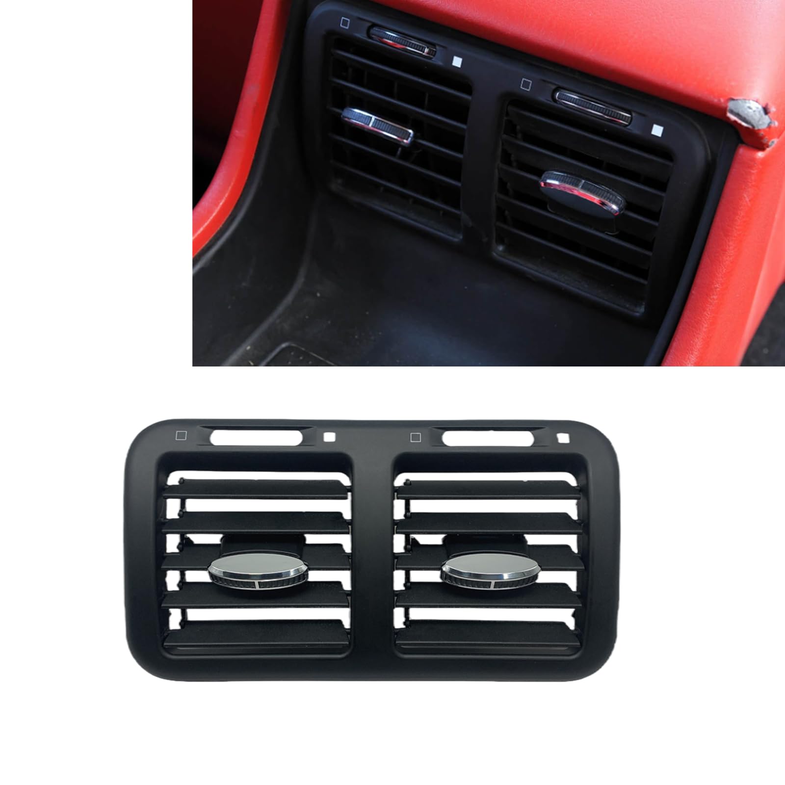 マセラティ GranTurismo GT M145 2007-2020用リアローエアベントカバーグリルトリム