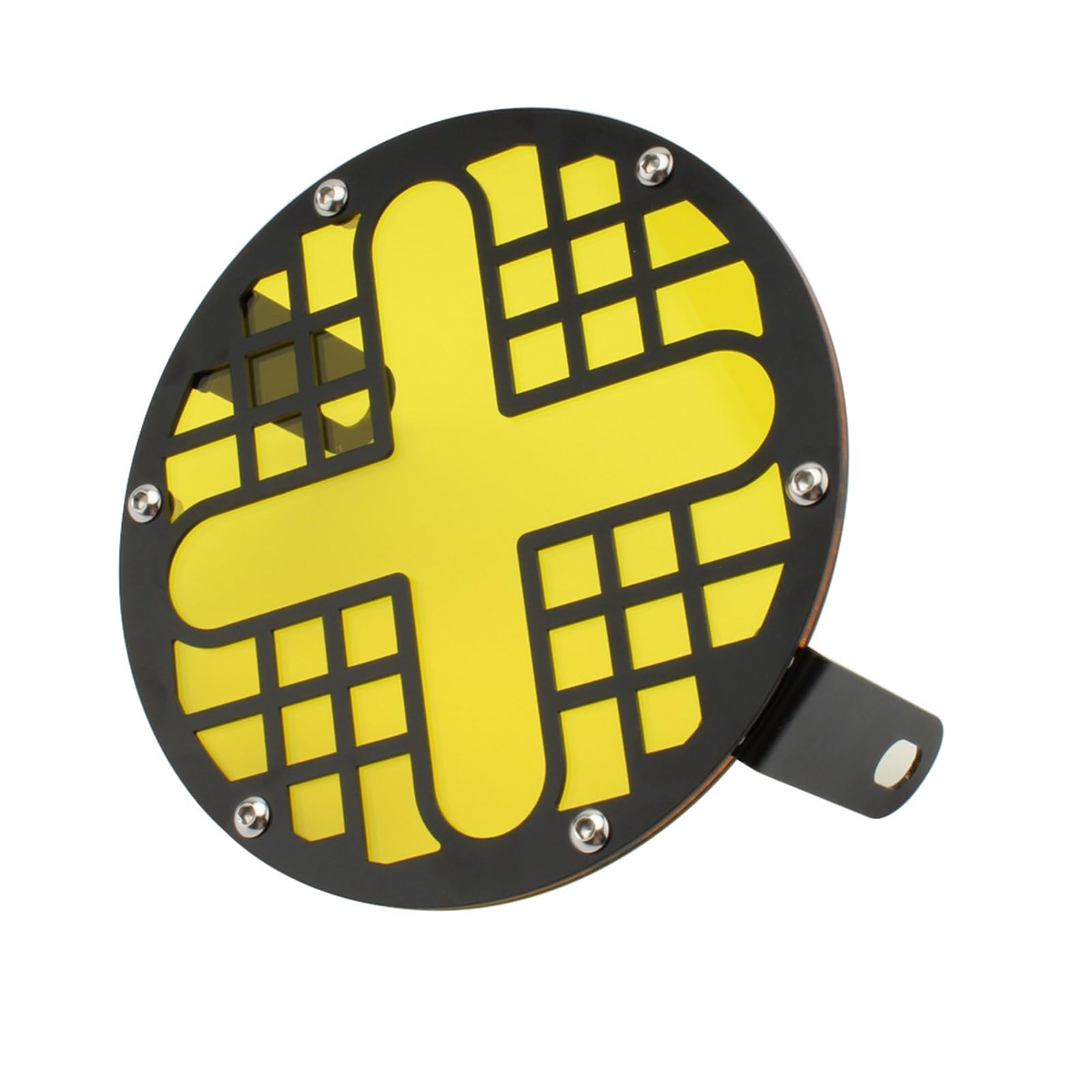 ブラックグレーイエローヘッドライトグリルメッシュガードカバーパラトライアンフボンネビルスラクストン用