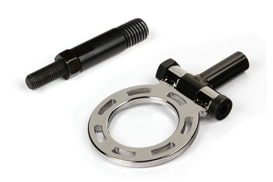 GP SPORTS 【G-SONIC 牽引フック TYPE-2 可倒式 GH2-08】【クロームメッキ】ハイエース 200系 ヴィッツ 10系 エスティマ 50系 フロント用【ボルトオン装着】車種別専用設計◆ ジーピースポーツ ジーソニックGPスポーツ