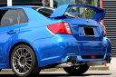 GP SPORTS EXAS EVO Tune マフラー インプレッサ セダン WRX STI GVB 【JQR認定 新規制適合 車検対応】オールステンレス＆チタンスライドテールマフラー■ジーピースポーツ エグザス エボチューンGPスポーツ