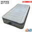 最新モデル 送料無料【90日間保証付き】 INTEX ベッド 電動エアーベッド シングル 高反発 電動 マット..