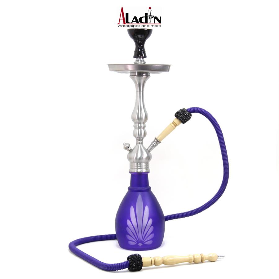 シーシャ パイプ 本体 Aladin ROY 21 PURPLE 58cm シーシャ 水タバコ 水パイプ フーカー アロマスモーク ナルギレ shisha hookah