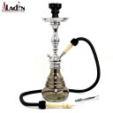 シーシャ パイプ 本体 Aladin ROY 4 BLACK 46cm シーシャ 水タバコ 水パイプ フーカー アロマスモーク ナルギレ shisha hookah エジプシャン Egyptian 本体 セット