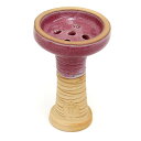 【シーシャ ボウル】 HC Highfire Strip Tradi レッド クレイトップ ハガル ボウル シーシャ shisha hookah Bowl 水タバコ フーカー ナルギレ ターキッシュ