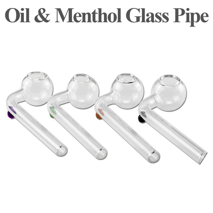  カラー パイレックス ハッカ オイル パイプ ヘンプオイル リキッド ハッカパイプ クラック パイプ ガラパイ ガラスパイプ Oil Menthol Glass Pipe