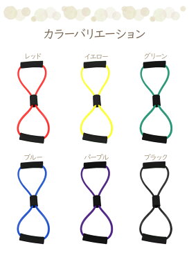 【メール便送料無料】 【即納】 エクササイズ トレーニングチューブ 8の字バンド 八の字 ヨガ ストレッチ ポーズ ピラティス ホットヨガ フィットネス ストレッチ トレーニング エクササイズ 筋トレ RM-FTUBE