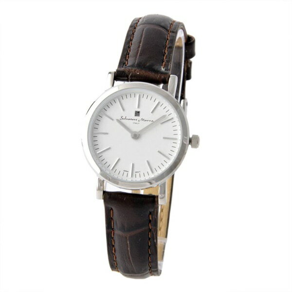 サルバトーレマーラ 腕時計（レディース） 国内正規品 サルバトーレマーラ 時計 レディース 腕時計 シルバー ベルトセット SM17151-SSWH/2時計 内祝い 父の日 お祝い
