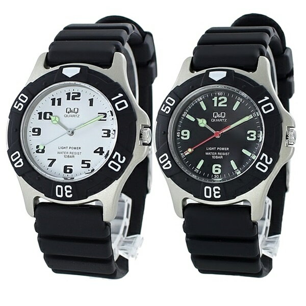 ソーラー ペアウォッチ スポーツ アウトドア 軽い 国内正規品 腕時計 手表 メンズ レディース キッズ シニア シチズン Q&Q チプシチ アナログ SOLA...