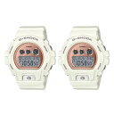 【海外モデル】カシオ G-SHOCK ペアウォッチ 腕時計 手表 Gショック ジーショック Sシリーズ 白 ホワイト メンズ 父の日 レディース 母の日 おそろ...