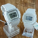国内正規品 メーカー1年間保証付き カシオ Gショック×ベビーG ペアウォッチ ホワイト DW-D5600P-7JFBGD-501-7JF ブランド 男女 カップル ペアセット 誕生日 お祝い クリスマスプレゼント ギフト お洒落