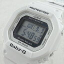 国内正規品 メーカー1年間保証付き カシオ Baby-G ベビーG 時計 レディース 腕時計 電波ソーラー デジタル ホワイト BGD-5000-7JF ビジネス 女性 ブランド 誕生日 お祝い クリスマスプレゼント ギフト お洒落
