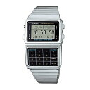 CASIO カシオ 腕時計 メンズ レディース 昭和 レトロ データバンク シルバー デジタル 男女兼用 DBC-611-1 男性 仕事 誕生日 ギフト 内祝い 母の日 お祝い