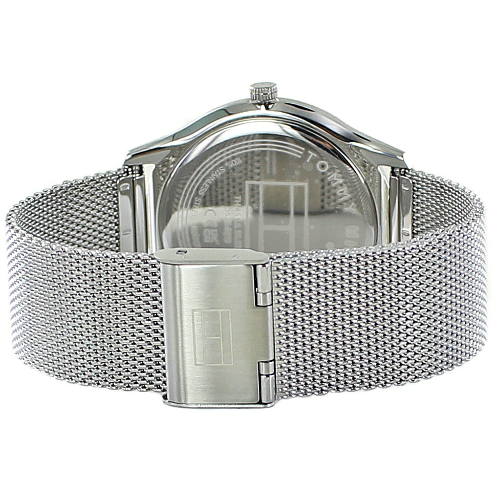 トミーヒルフィガー 腕時計 手表 メンズ シンプル ネイビー シルバー ユニセックス おしゃれなプレゼント 男性 彼氏 夫 父 誕生日 プレゼント 記念日 ギフト クリスマスプレゼント ランキング お祝い