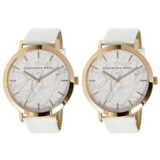 【無料特典付き!】クリスチャンポール 時計 ペアウォッチ 43mm ホワイトマーブル 大理石柄 ホワイトレザー 天然皮革 MR-03MR-03 カップル 男女 ペアセット 誕生日 ギフト 記念日 ランキング お祝い 【無料特典付き!】クリスチャンポール 時計 ペアウォッチ 43mm ホワイトマーブル 大理石柄 ホワイトレザー 天然皮革 MR-03MR-03 カップル 男女 ペアセット 誕生日 ギフト 記念日 ランキング お祝い