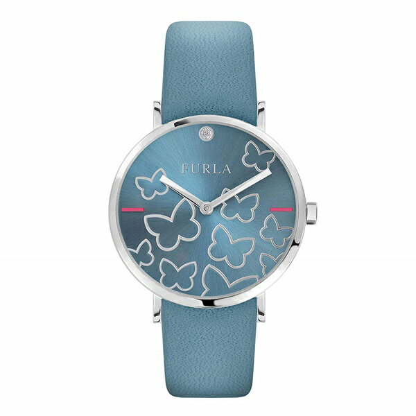 FURLA フルラ 時計 レディース 腕時計 女性 ブルー バタフライ 蝶々 革 レザー R4251113509 時計 誕生日 ギフト 記念日 内祝い 母の日 お祝い