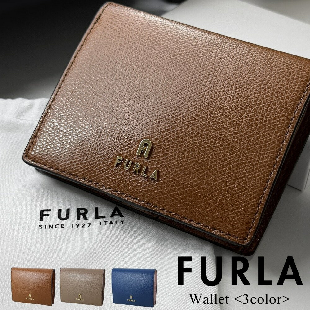 フルラ 二つ折り財布 CAMELIA レディ�