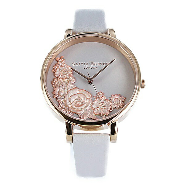 オリビアバートン 時計 レディース 腕時計 手表 フラワーショー 花デザイン オフホワイト レザー OB16FS85 時計 誕生日 ギフト クリスマスプレゼント ランキング お祝い
