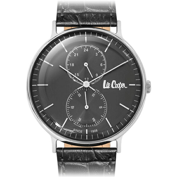 ペアウォッチ 腕時計 ノップルのLee Cooper リークーパー ロンドン発 ジーンズメンズ 腕時計 手表 ブラック レザー LC6381.361 成人 卒業 入学｜アングル2