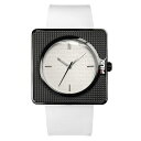 【訳あり 箱ボロ BOXアウトレット】FILA フィラ 時計 レディース 母の日 腕時計 手表 38mm ブラックケース ホワイト レザー 白 革ベルト 38-...