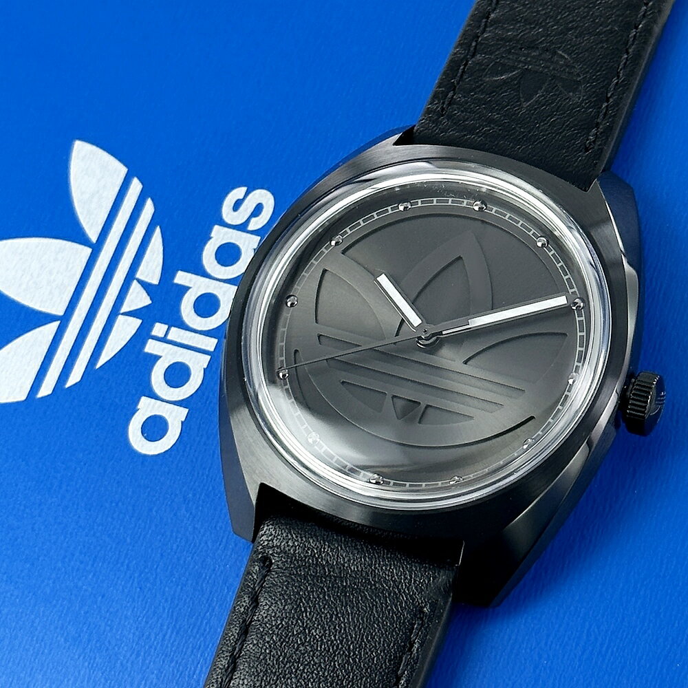 アディダス ペアウォッチ 腕時計 手表 ブラック 革ベルト お揃い ペア カップル プレゼント ブランド おしゃれ ペアギフト 誕生日 結婚式 結婚記念日 両親 夫婦贈り物 ランキング お祝い