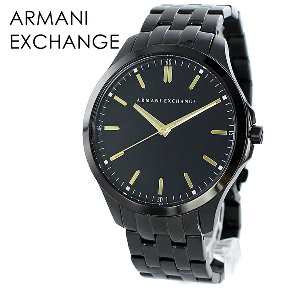 アルマーニ・エクスチェンジ 時計 メンズ 腕時計 ゴールド ブラック ステンレス AX2144 ビジネス 男性 時計 誕生日 ギフト 内祝い 母の日 お祝い