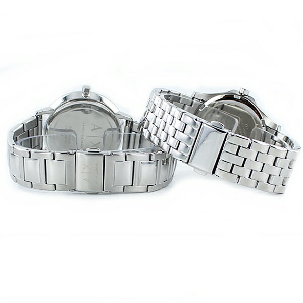 ボーイズサイズ ギフト セット プレゼント ブレスレット 上品 ペア ウォッチ 腕時計 手表 レディース アルマーニ エクスチェンジ シルバー ステンレス クリスマスプレゼント ランキング お祝い