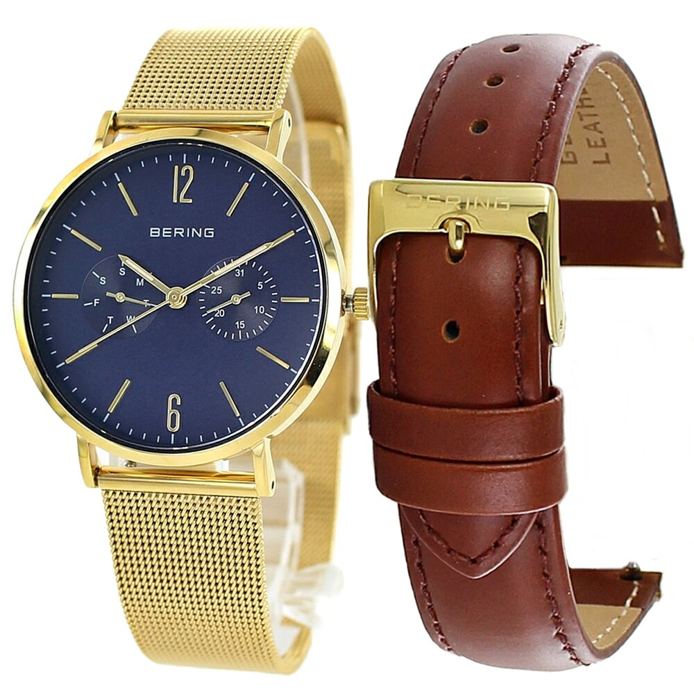 ベーリング ペアウォッチ 腕時計 手表 替えストラップ付き ペア ユニセックス 結婚祝い 北欧 時計 おしゃれ カップル お揃い プレゼント 敬老の日 結婚記念日 両親 誕生日プレゼント クリスマスプレゼント ランキング お祝い