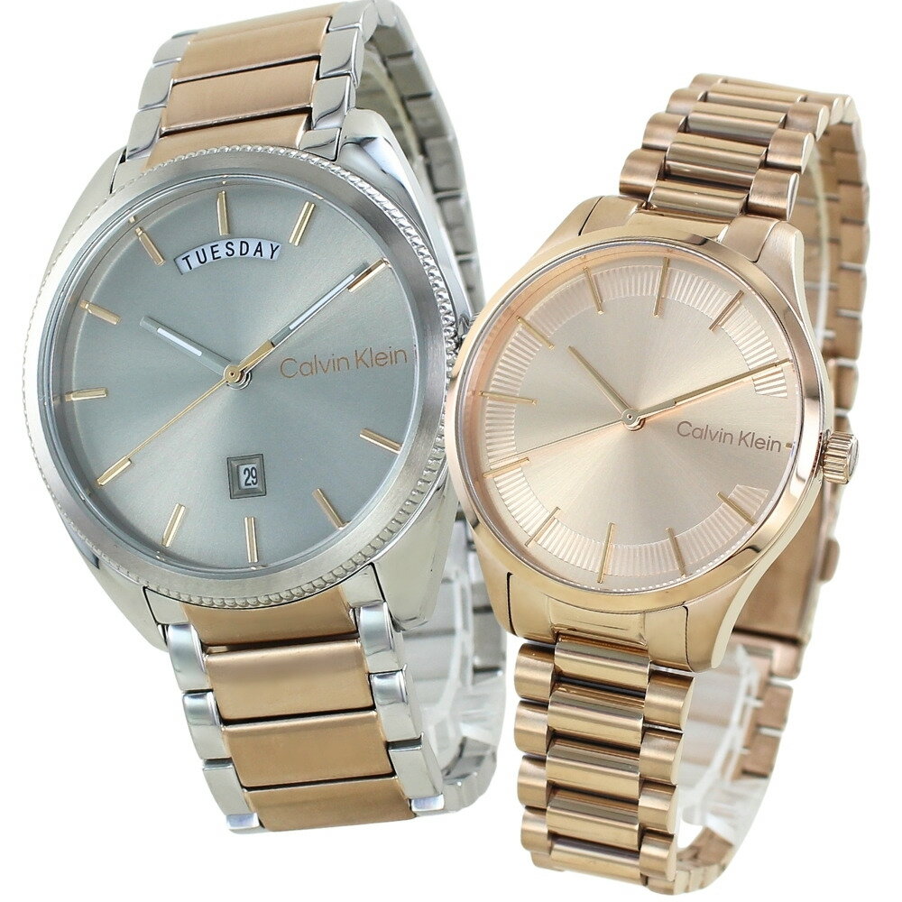 カルバンクライン ペアウォッチ 正規品 5年保証 対象商品 純正 ショッパー付き 腕時計 メンズ レディース ペアセット 高級感 ステンレス カップル 夫婦 両親 ペアギフト プレゼント 誕生日 記念日 クリスマスプレゼント ランキング お祝い