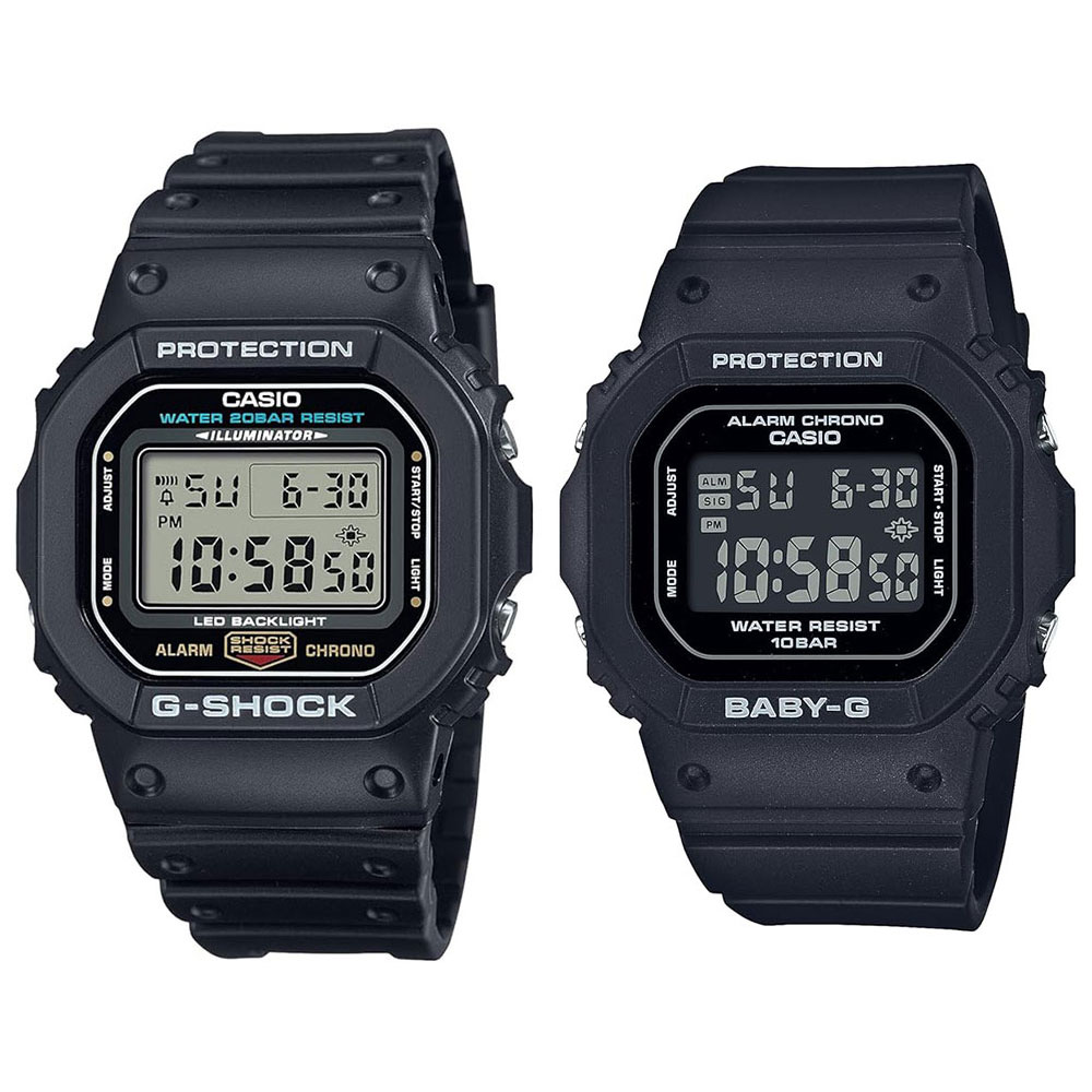 Gショック ペア カシオ セット デジタル プレゼント ペア ウォッチ 腕時計 メンズ レディース G-SHOCK Gショック Baby-G ベビーG ブラック 内祝い 母の日 お祝い