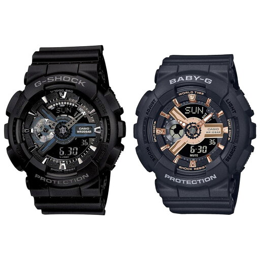 CASIO カシオ Gショック ベビーG 腕時計 手表 ペアウォッチ デジタル&アナログ アナデジ ブラック 20気圧防水/10気圧防水 海外モデル GA-110-1BBA-110XRG-1A ランキング お祝い CASIO カシオ Gショック ベビーG 腕時計 手表 ペアウォッチ デジタル&アナログ アナデジ ブラック 20気圧防水/10気圧防水 海外モデル GA-110-1BBA-110XRG-1A ランキング お祝い