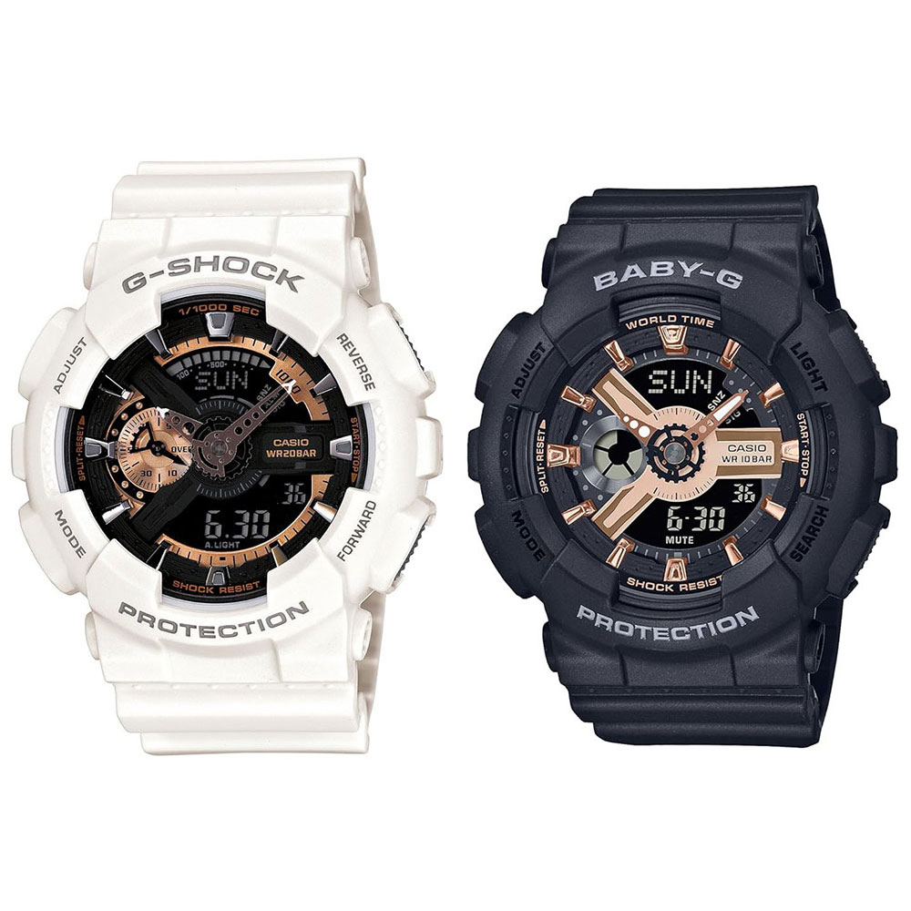 CASIO  Gå ٥ӡG ӻ ڥå ǥʥ ʥǥ  ۥ磻 ֥å 20ɿ/10ɿ ǥ GA-110RG-7ABA-110XRG-1A ˽ åץ ڥå  ե ޯ ˤ  ˤ