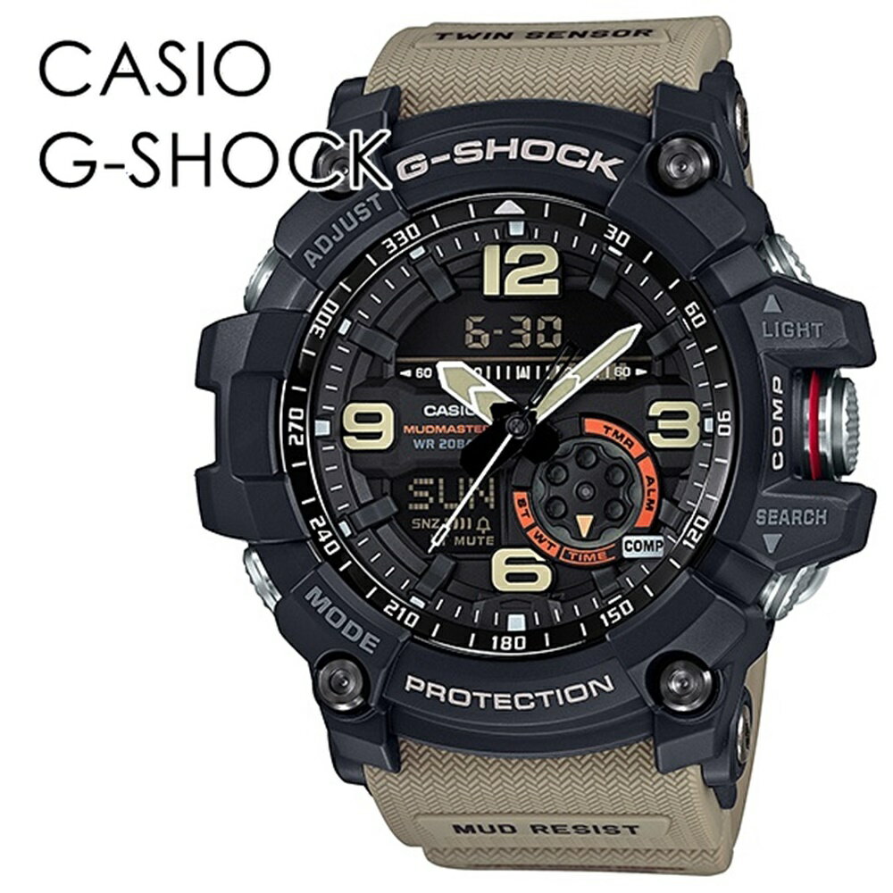 楽天ペアウォッチ 腕時計 ノップルサバゲー 装備 腕時計 CASIO G-SHOCK Gショック ジーショック カシオ アウトドア 防塵 防泥 方位 高度 気圧 温度計測 マッドマスター 時計 メンズ アナデジ ミリタリー 内祝い 父の日 お祝い