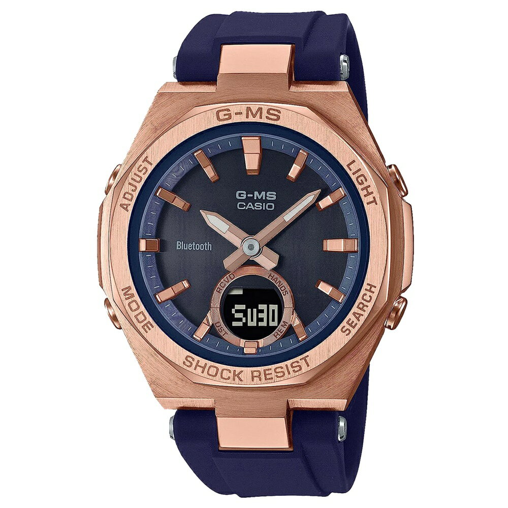 ペアウォッチ ソーラー充電 CASIO G-SHOCK G-MS スマホリンク 記念日 夫婦 カップル 記念日 贈り物 サプライズ Bluetooth 高級感 Gショック ジーミズ カシオ メンズ 父の日 レディース 母の日 腕時計 手表 アナデジ 海外モデル ランキング お祝い