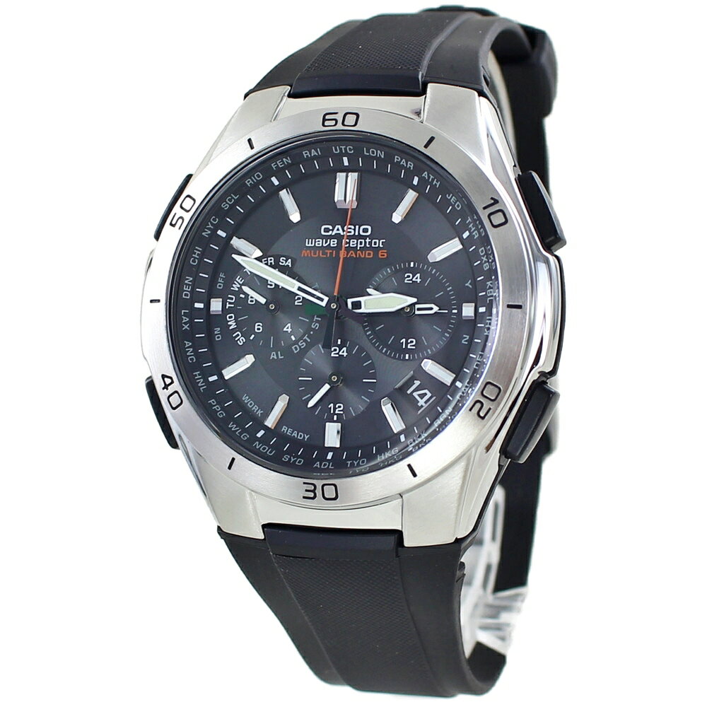 楽天ペアウォッチ 腕時計 ノップルカシオ ウェーブセプター メンズ 電波腕時計 おすすめ 見やすい 文字盤 レジャー用 海外旅行 防水 釣り アウトドア キャンプ 試験 受験 仕事用 普段使い 男性 プレゼント ソーラー 腕時計 手表 電波ソーラー腕時計 国内正規品 CASIO クリスマスプレゼント ランキング お祝い