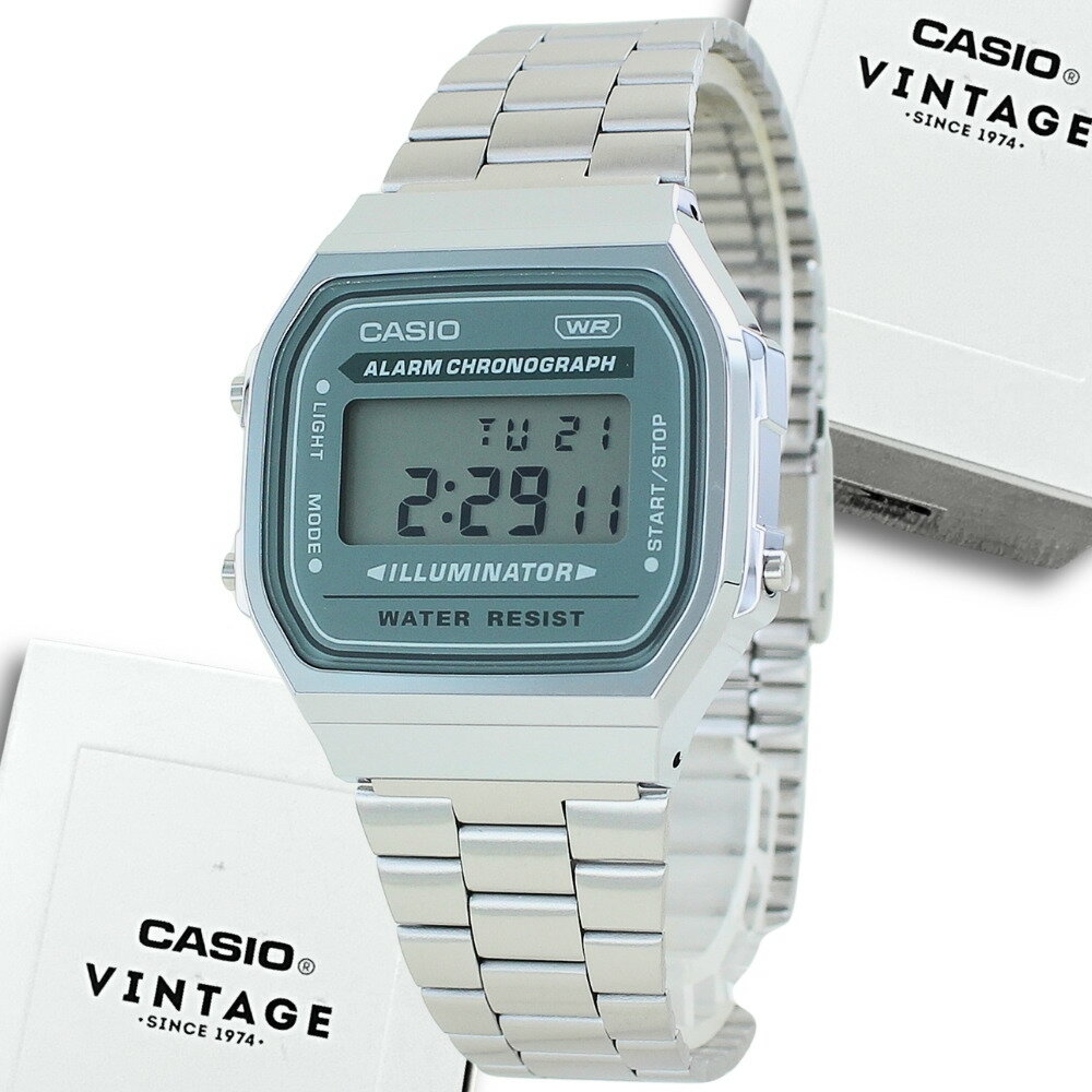 Casio Premium Digital Watch (Not available in Japan) - Men's, Women's, and Kids' - Simple Design, Silver Metal Band - Perfect for Boys, Girls, Elementary, Middle, High School, and University Students - A Great Birthday Gift for Boyfriends, Girlfriends, Fathers, Mothers, Fathers, Mothers, and for Coming-of-Age Day, Graduation, and Entrance Ceremonies.