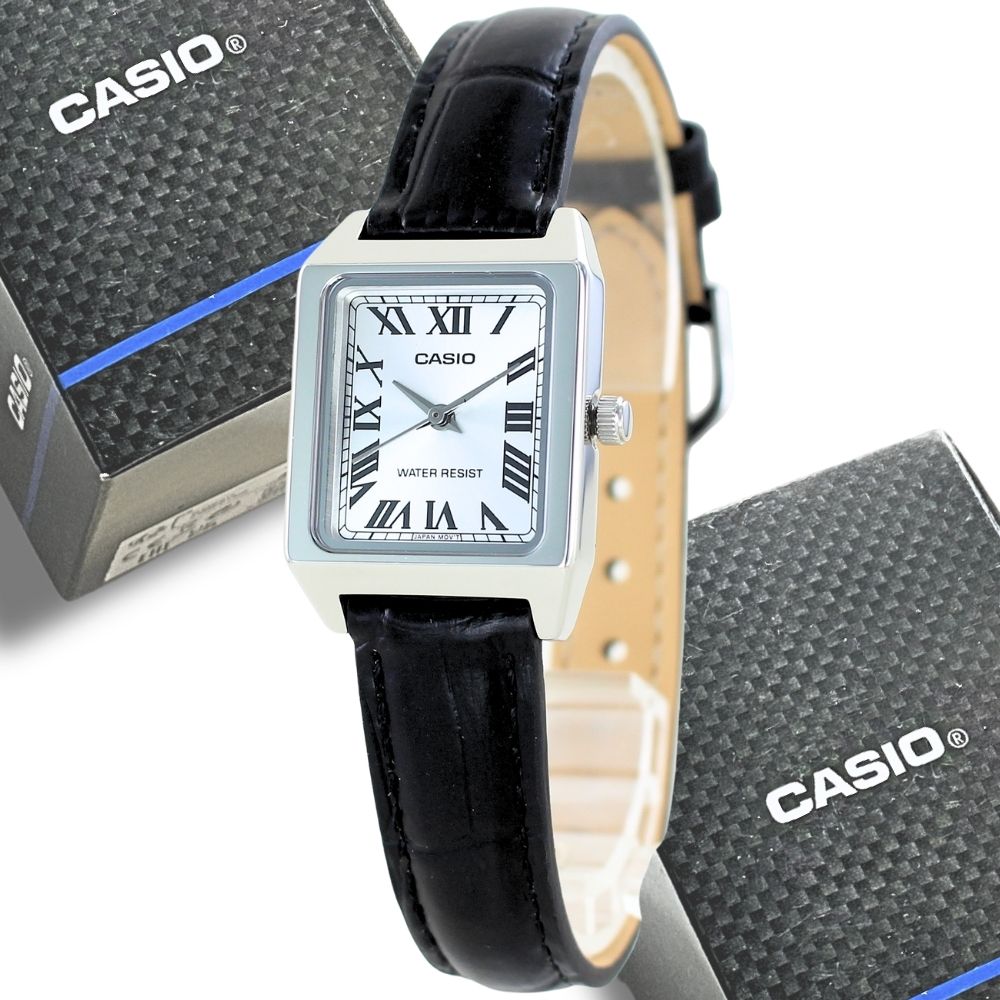 カシオ アナログ 日本未発売 腕時計 手表 レディース シンプル 黒 革ベルト 本革 ビジネス 受験 試験 仕事用 時計 誕生日プレゼント 大学生 彼女 妻 女友達 姪っ子 成人式 結婚式 記念日 ギフト 卒業 入学 お祝い クリスマスプレゼント ランキング お祝い