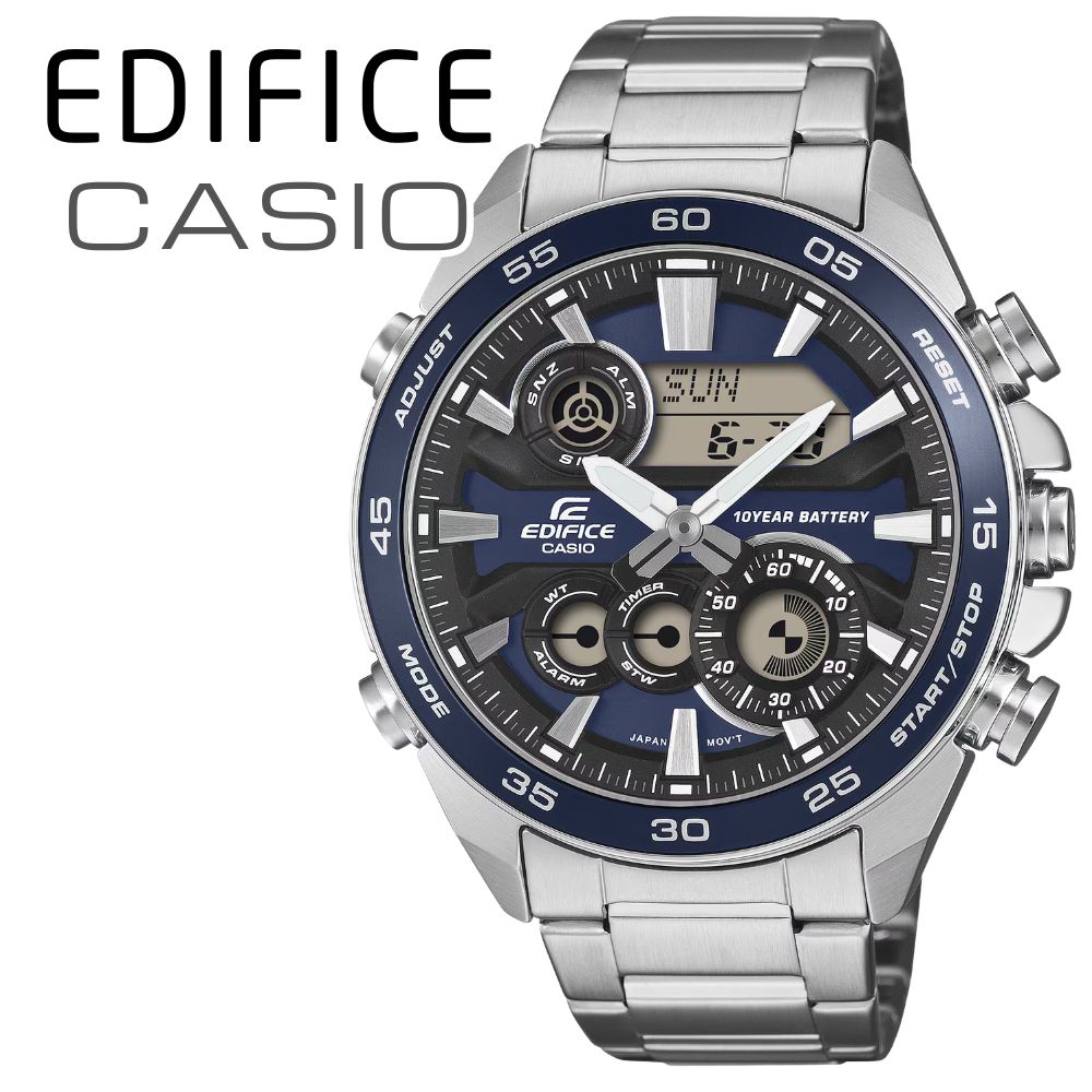 ダ*o様 CASIO EDIFICE⭐︎ブルー文字盤時計 楽天市場】casio edifice（文字盤カラーブルー）の通販