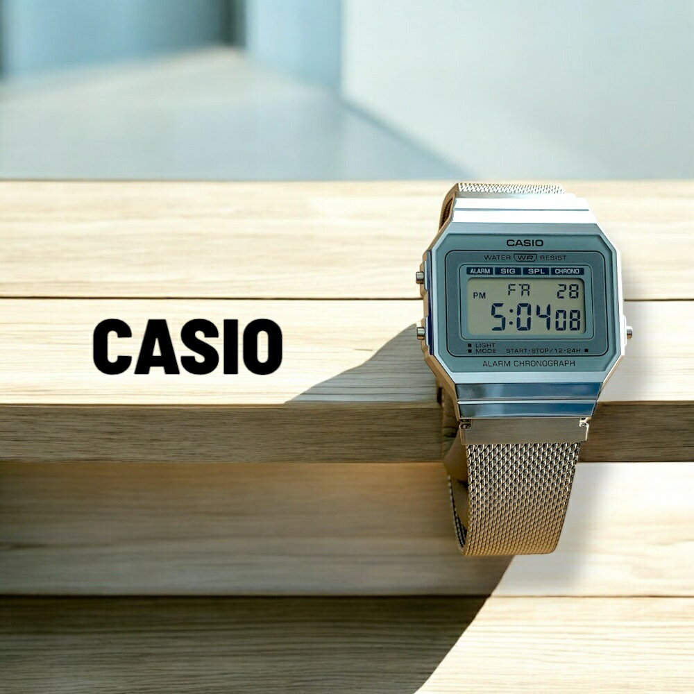 海外モデル カシオ CASIO 腕時計 メンズ レディース キッズ ユニセックス チプカシ デジタル クオーツ 防水 シンプル スリム メッシュベルト 中学生 高校生 プレゼント ギフト 時計 誕生日 記念日 クリスマスプレゼント ランキング お祝い