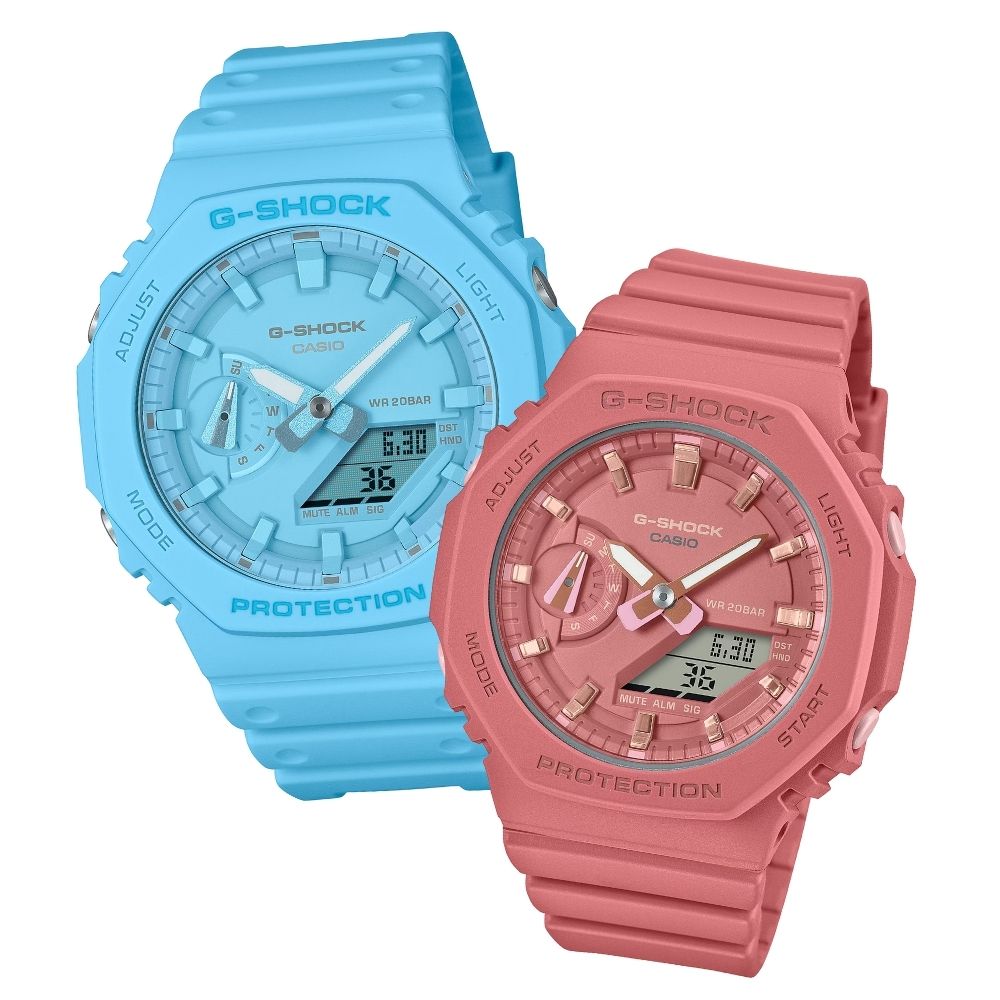 G-SHOCK Gショック ペアウォッチ カシオ 腕時計 カップル ペアセット メンズ レディース 防水 アナデジ ブルー ピンクレッド 誕生日 記念日 プレゼント ギフト ペア腕時計 CASIO 海外モデル ランキング お祝い