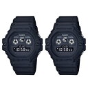 【同じが嬉しい!おそろいペア】CASIO Gショック ジーショック ペアウォッチ 腕時計 手表 定番 三つ目 レトロ 防水 海外モデル ブラック DW-5900...