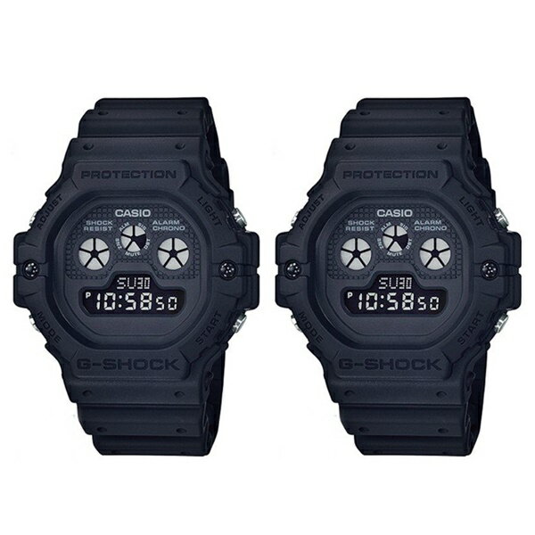 【同じが嬉しい!おそろいペア】CASIO Gショック ジーショック ペアウォッチ 腕時計 手表 定番 三つ目 レトロ 防水 海外モデル ブラック DW-5900BB-1DW-5900BB-1 男女 カップル ペアセット 誕生日 ギフト お洒落 ランキング お祝い