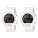 CASIO G-SHOCK Gショック ジーショック カシオ 時計 メンズ レディース 腕時計 ペアウォッチ Metallic Colors デジタル ホワイト ミラー加工文字板 海外モデル 生産終了 DW-6900NB-7DW-6900NB-7 ブランド 男女 カップル ペアセット 誕生日 ギフト お洒落 卒業 入学 お祝い