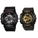CASIO カシオ G-SHOCK×BABY-G Gショック×ベビーG 腕時計 手表 ペアウォッチ タフネス 多機能 アナデジ ブラック 海外モデル GA-110-1ABA-110-1A 合格 社会人 記念日 ランキング お祝い(2)