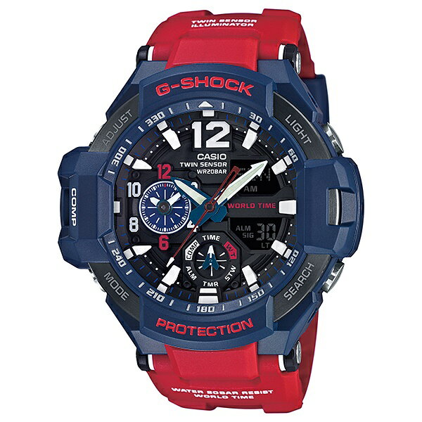 カシオ G-SHOCK 腕時計（メンズ） パイロット 航空 ワールドタイム CASIO G-SHOCK Gショック ジーショック カシオ メンズ レディース 腕時計 スカイコックピット シリーズ アナデジ アナログ デジタル アビエーション 内祝い 父の日 お祝い