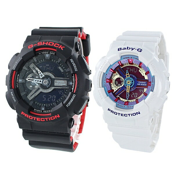 Gショック ペア 防水 腕時計 手表 仕事用 登山 アウトドア キャンプ ハードワーク ペア 夫婦 親 結婚祝い ペアウォッチ G-SHOCK BABY-G Gショック ベビーG ジーショック ベビージー ブラック ホワイト カシオ 時計 海外モデル 合格 社会人 記念日 ランキング お祝い
