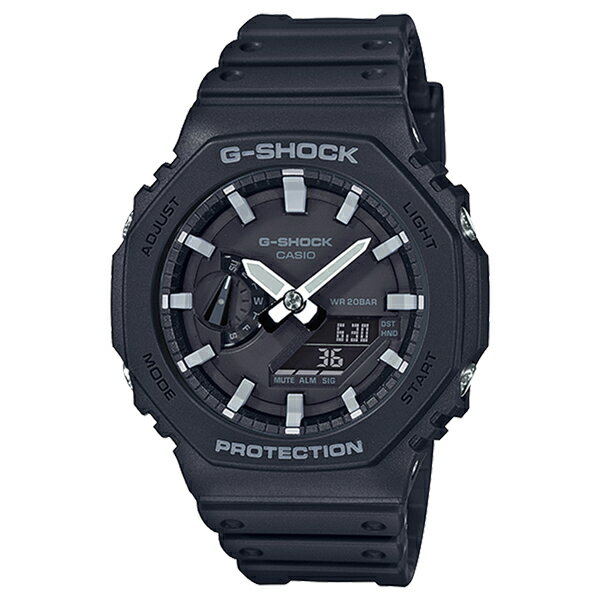 CASIO G-SHOCK Gショック ジーショック カシオ 腕時計 手表 アナデジ デジタル&アナログ 多機能 ブラック 海外モデル GA-2100-1A ビジネス 男性 誕生日 ギフト ランキング お祝い
