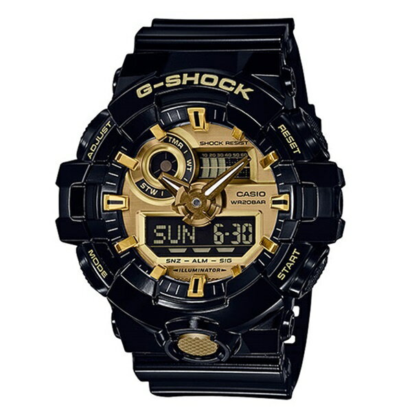 Other - 【海外モデル】カシオ G-SHOCK Gショック メンズ 腕時計 手表 ブラック×ゴールド 大きいケース アナログデジタル 多機能 防水 GA-710GB-1A ビジネス 男性 誕生日 ギフト 成人 卒業 入学