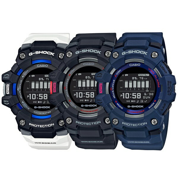 カシオ スマートウォッチ レディース 【選べる3カラー】国内正規品 CASIO G-SHOCK Gショック ジーショック カシオ 時計 メンズ レディース 腕時計 G-SQUAD スマートフォンGPS連携 スポーツライン 加速度センサー 距離計測 自動時刻修正 歩数計 GBD-100 ビジネス 男性 ブランド 誕生日 ギフト 卒業 入学 お祝い